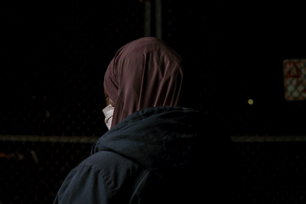 FBI agents accompanied Fatma to immigration court. Credit: Scott Heins for Documented