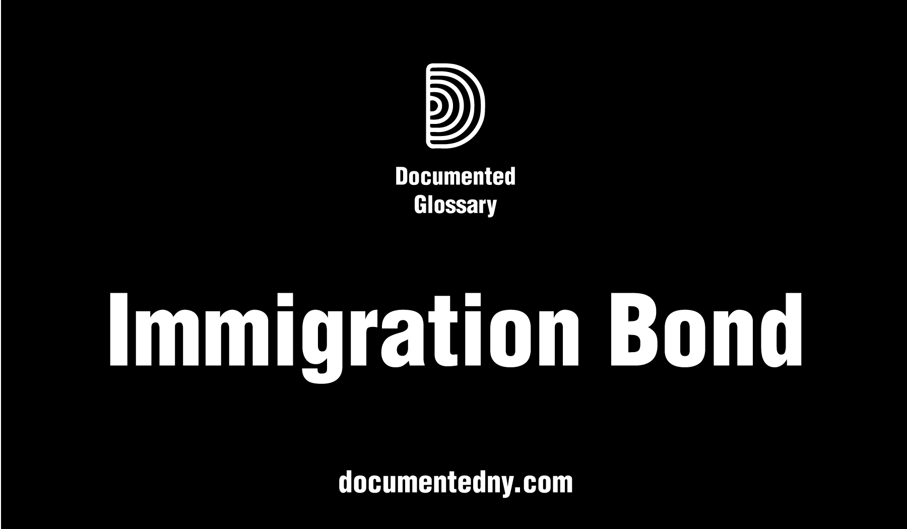 A bond for detained foreign nationals is an amount set by Immigration and Customs Enforcement (ICE), or an immigration judge, which secures the release of the detainee under the agreement that, once out of detention, the bonded individual will attend all immigration court hearings.