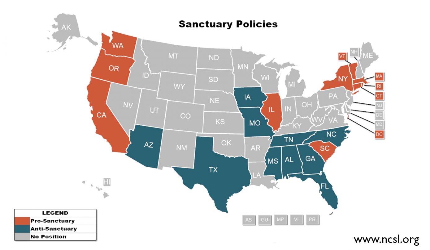 Sanctuary Policies — United States Immigration Definition Documented