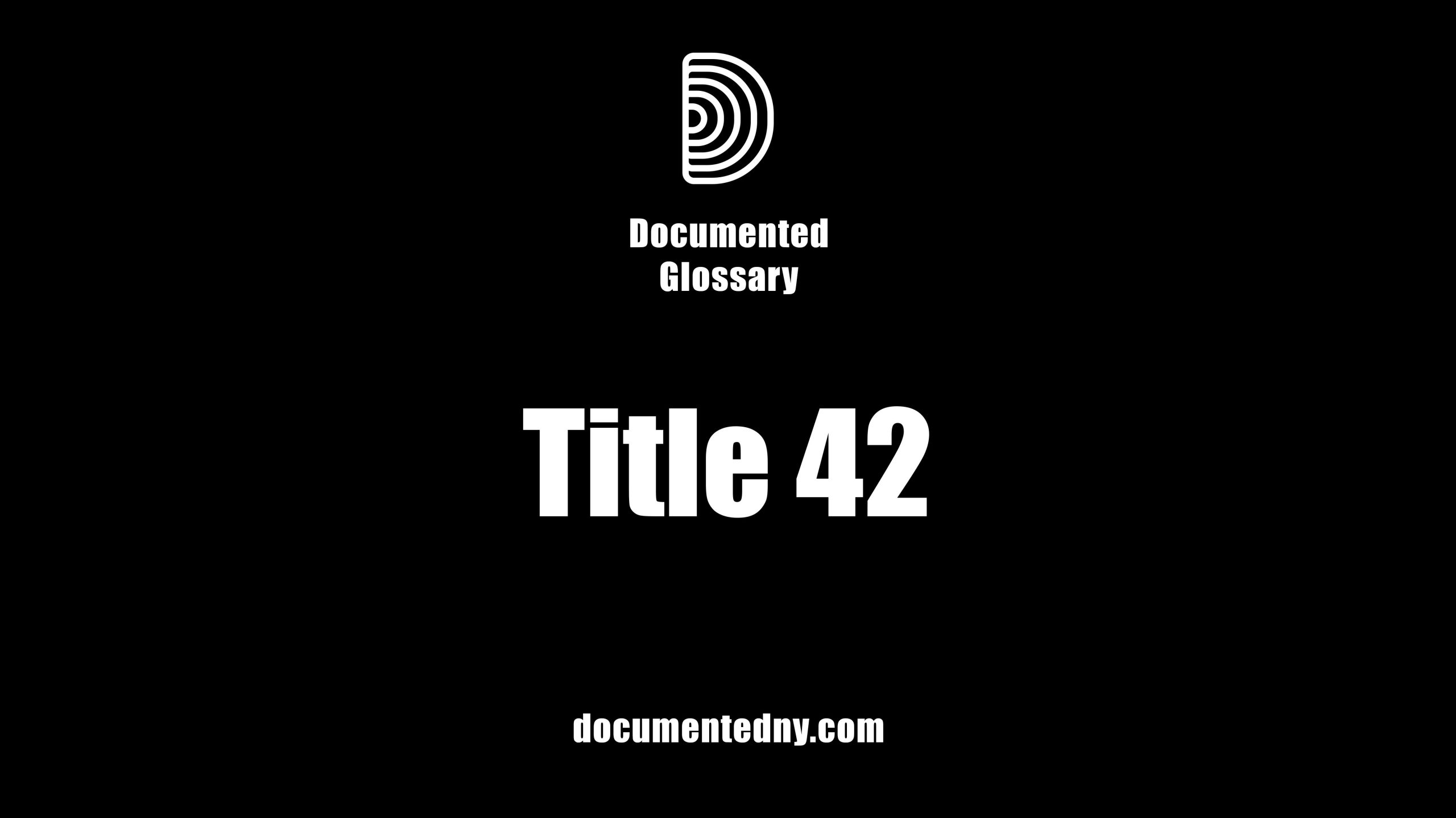 What is Title 42 and Why is it Ending? - Documented