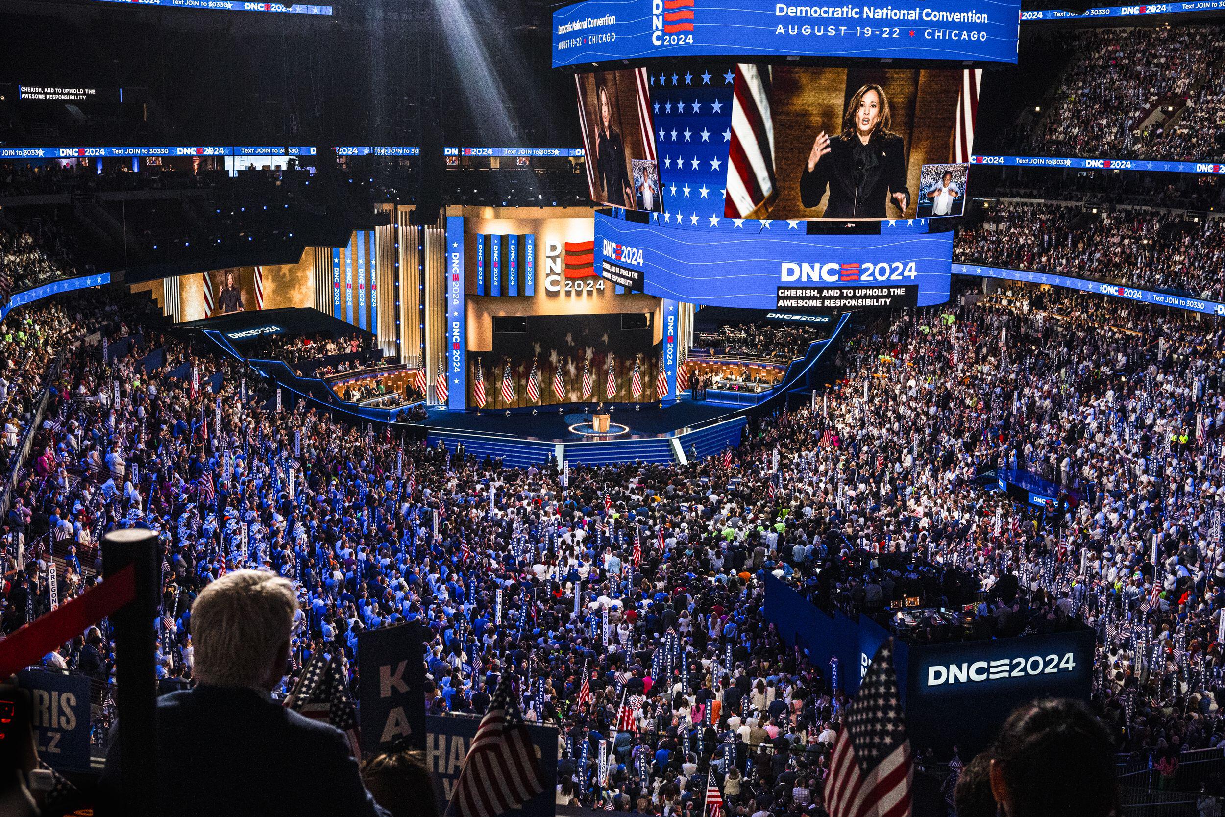 Kamala Harris DNC Speech Confronts Trump Scare Tactics About