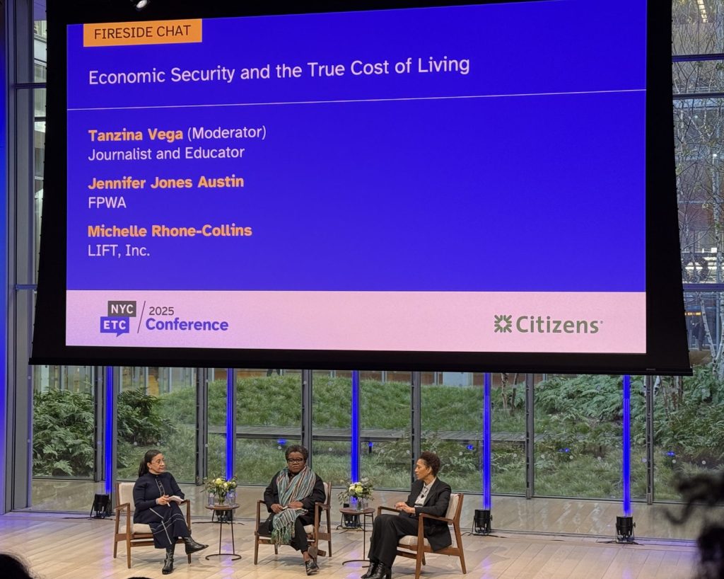 Panel at the NYCETC conference focused on affordability and good jobs