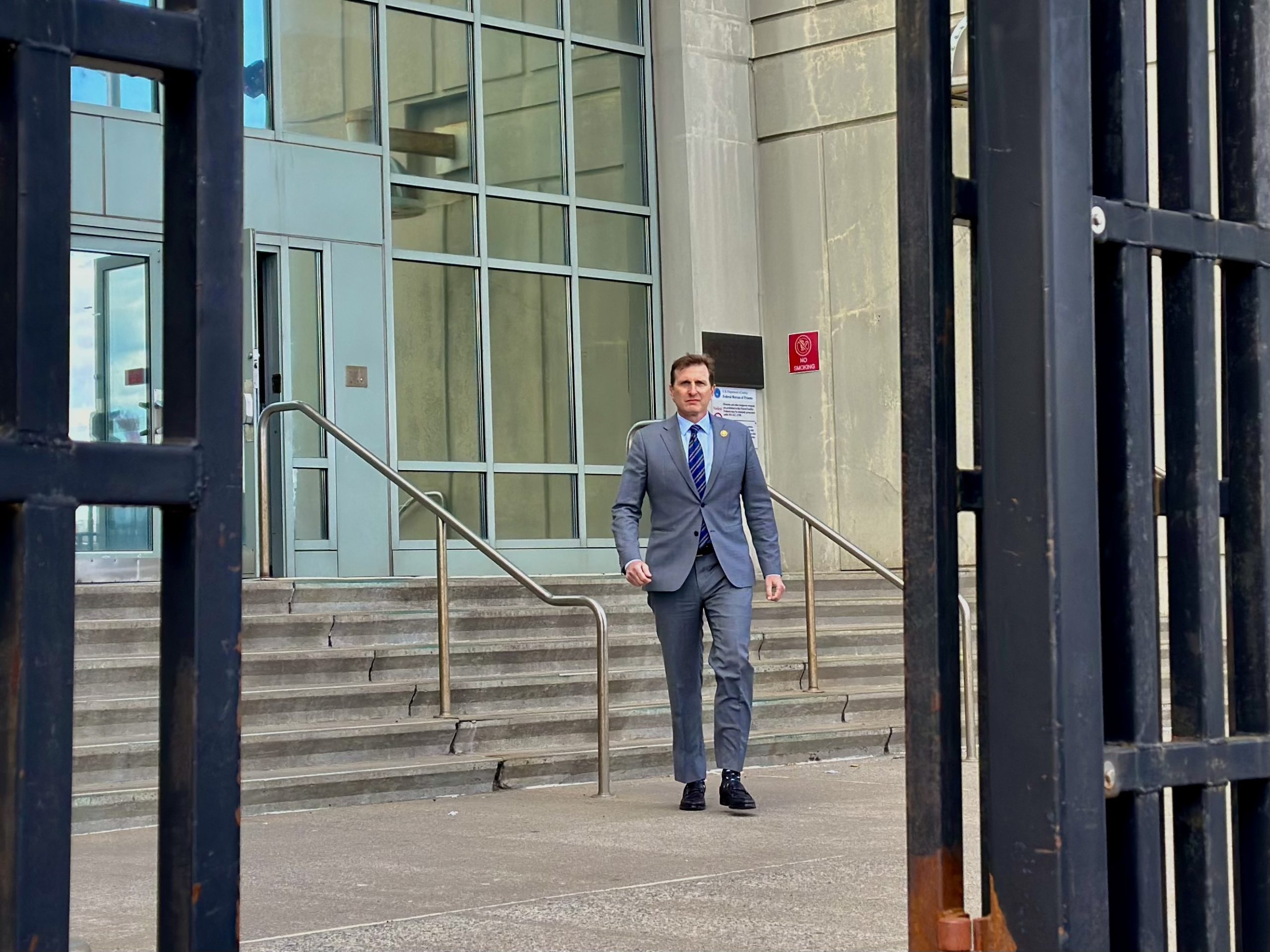 Rep. Dan Goldman at Brooklyn MDC